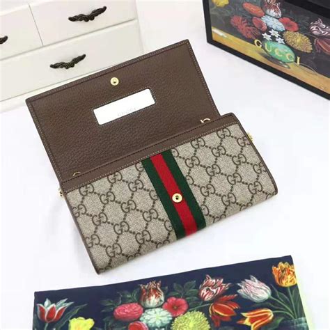 gucci velcro wallet|Gucci wallet female.